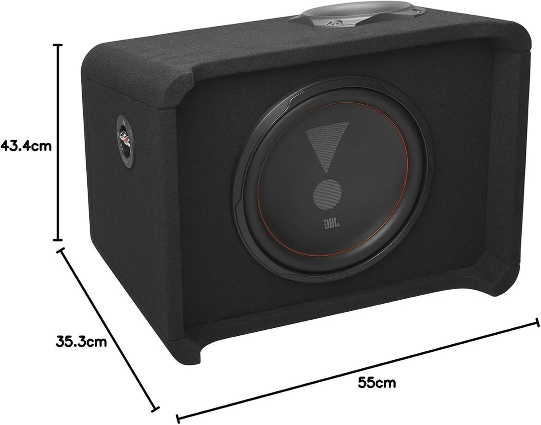 JBL Club 1200P Passive Subwoofer Auto – Enorm Kraftvolle Bass Box – Passiver Gehäuse Subwoofer fürs