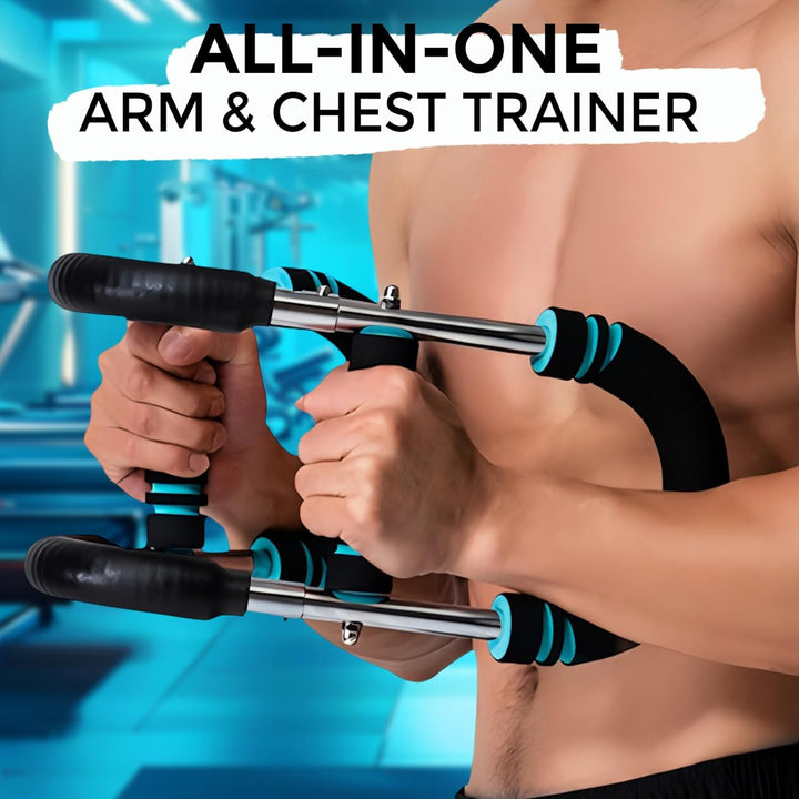 Adjustable Twister Arm Trainer for Men and Women - U-Shaped Chest Expander Twister Arm Exerciser wit