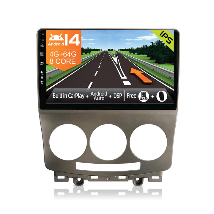 JOYX Android 12 Autoradio Passt für Mazda 5 (2005-2010) - [4G+64G] - Eingebaut DSP/Carplay/Android A