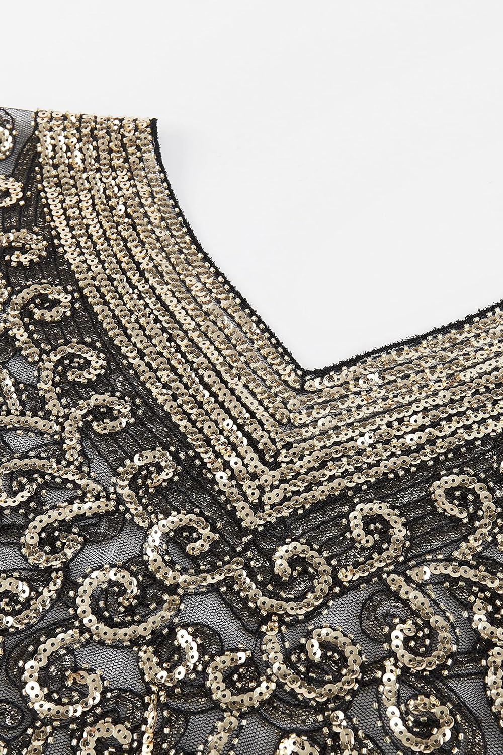 BABEYOND 1920s Retro Schal Damen Umschlagtücher für Abendkleid Hochzeit Party Braut Schal Gatsby Kos