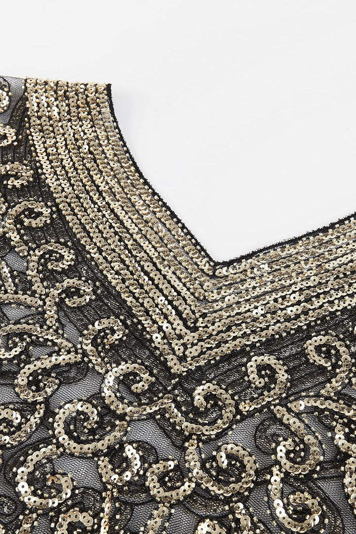 BABEYOND 1920s Retro Schal Damen Umschlagtücher für Abendkleid Hochzeit Party Braut Schal Gatsby Kos