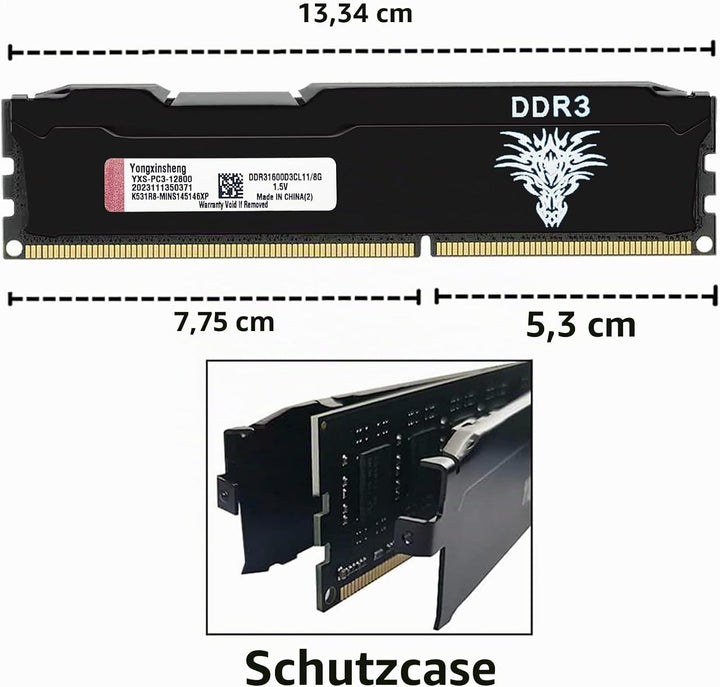 DDR3 32GB Kit (8GBx4) Desktop RAM 1600MHz PC3-12800 UDIMM Non-ECC Unbuffered 1.5V 2Rx8 Dual Rank 240