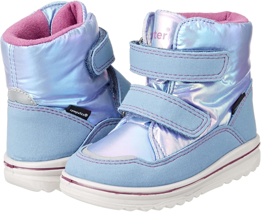 Richter Kinderschuhe Mädchen Snow Schneestiefel 25 EU Ice Rosette, 25 EU Ice Rosette
