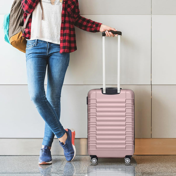 TRVLMORE Koffer & Trolleys - Handgepäck Koffer - Reisekoffer Mit Rollen - Handgepäck Trolley 55x40x2