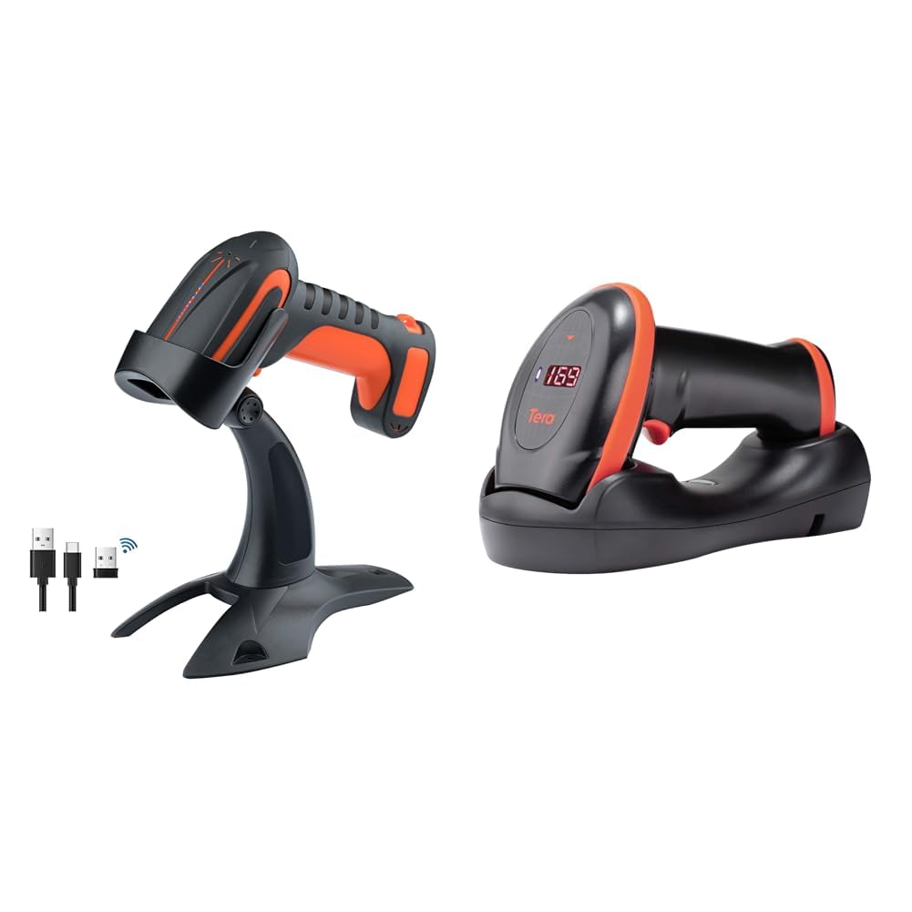 Tera Pro 3 in 1 Extreme Leistung Barcodescanner & Barcode-Scanner Bildsensor 2D 1D QR Wireless 2,4 G