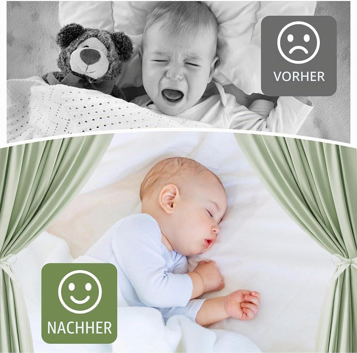 MeYuxg Hausbett Himmel Set, 2 Stück Betthimmel Hausbett Musselin, Kinderbett Baldachin Stoffhimmel f