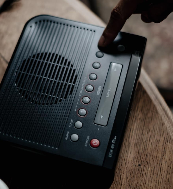 SANGEAN DCR-89+ Black - WECKERRADIO