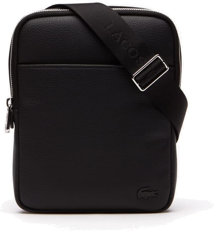 Lacoste Herren Nh2839gl Schultertasche, Schwarz (Black), Einheitsgrösse, Schwarz (Black)