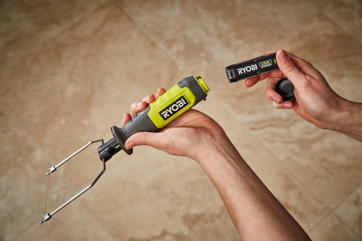 RYOBI RHC4-120G Heissschneider für Polystyrol, wiederaufladbar, mit 4 V Akku