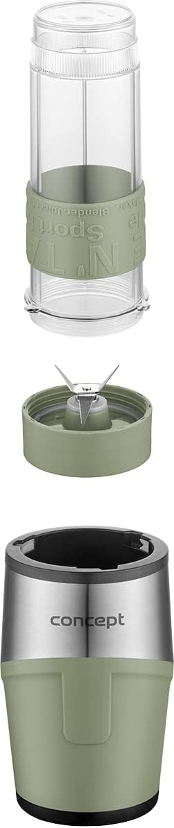 CONCEPT SM3480 SMOOTHIE BLENDER MAKER 500 W 1 X 570 ML 1 X 400 ML PISTAZIE