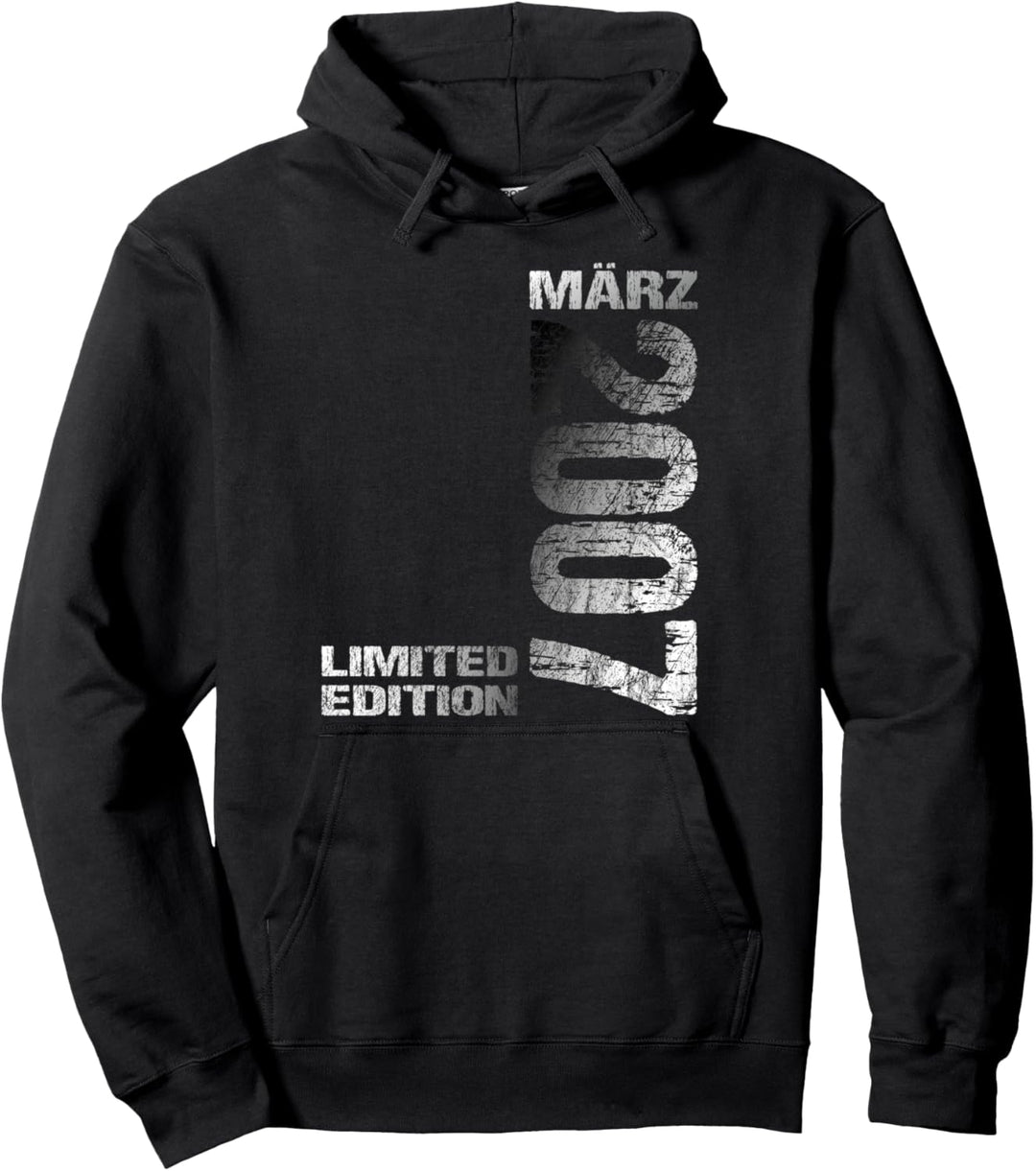 März 2007 Junge Mädchen 16. Geburtstag Limited Edition 16 Pullover Hoodie