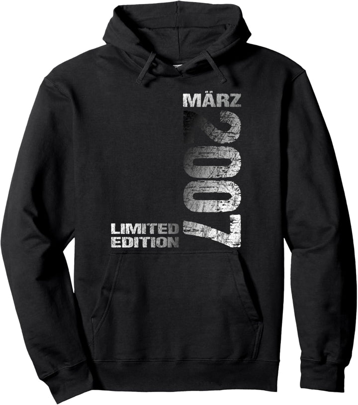 März 2007 Junge Mädchen 16. Geburtstag Limited Edition 16 Pullover Hoodie