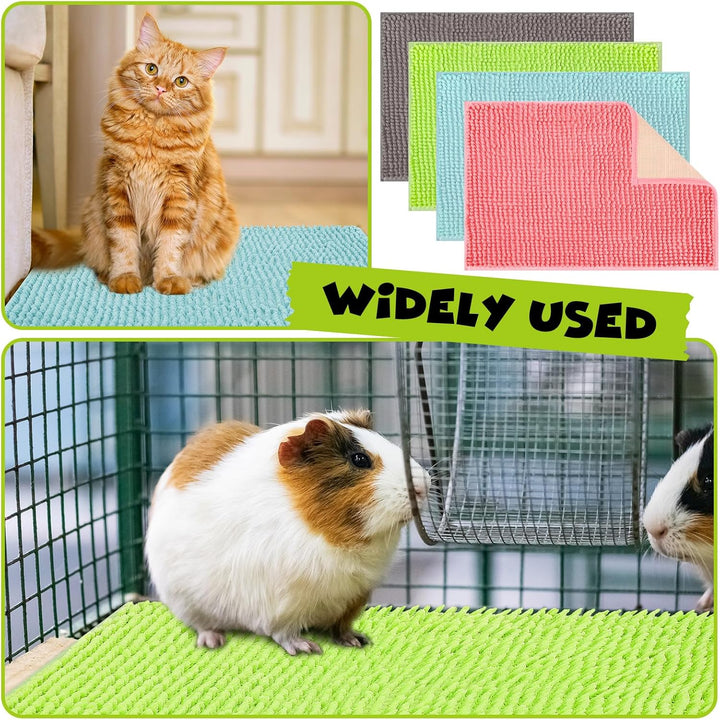 Barydat Meerschweinchen-Käfig-Einlage für Meerschweinchen-Käfig, Bettwäsche, wiederverwendbar, Meers