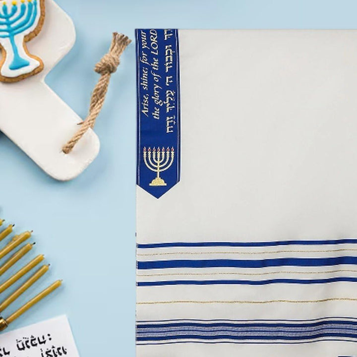 Tallit-gebetsschal, Traditioneller Messianischer Tallit-gebetsschal, Jüdisch-christlicher Israel-geb
