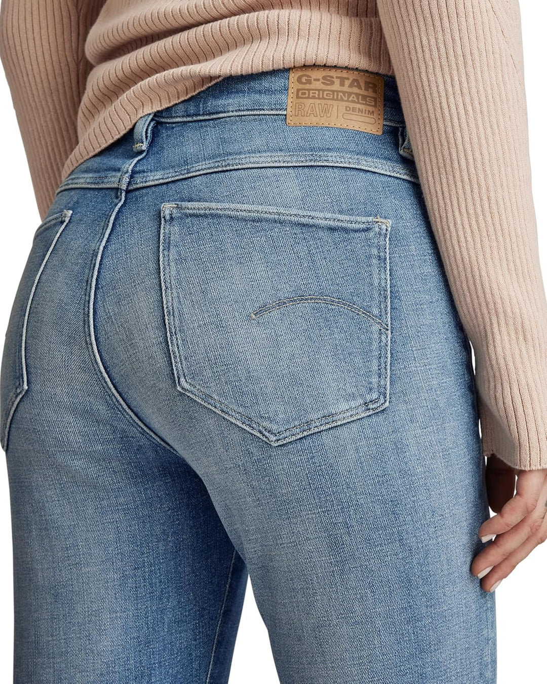 G-Star Damen Noxer Bootcut Jeans Blau (Antique Faded Lago Blue D21437-d441-g354) 24W / 28L, Blau (An