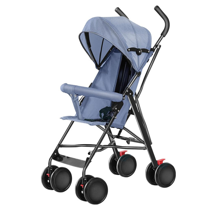 Kindersportwagen,Zusammenklappbarer Kinderwagen,leicht modern klein Buggy mit Liegeposition,Liegefun