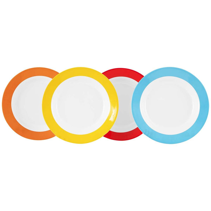 Gimex - Colour Line - Essteller - Rainbow - 4 Stück