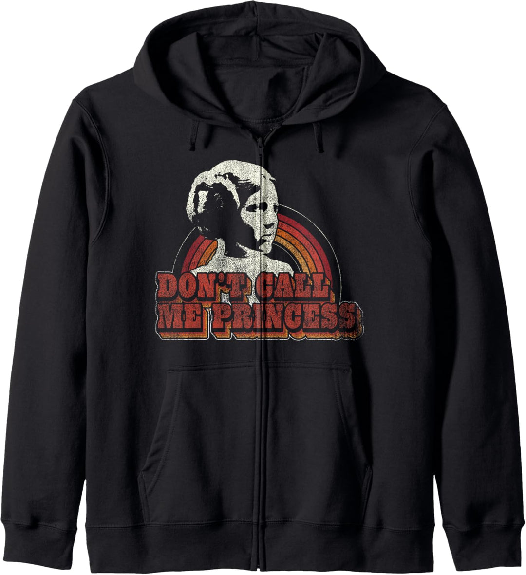 Star Wars Princess Leia Don't Call Me Princess Retro Lines Kapuzenjacke