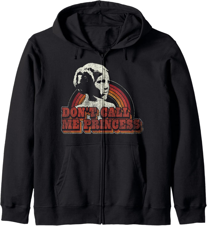 Star Wars Princess Leia Don't Call Me Princess Retro Lines Kapuzenjacke