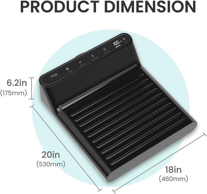 VOVO STYLEMENT BD-7700B Body & Foot Dryer, Made in Korea, Temperature & Wind Volume Controlled Dryer