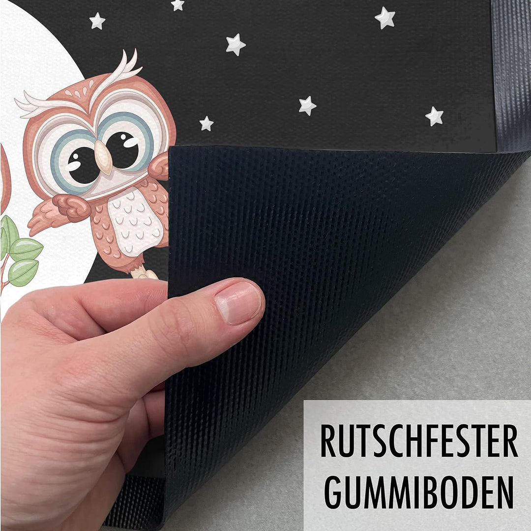 Trendation - Willkommen Fussmatte Grafik Schmutzfangmatte Geschenk Aussen Innenbereich 60x40 cm Wasc