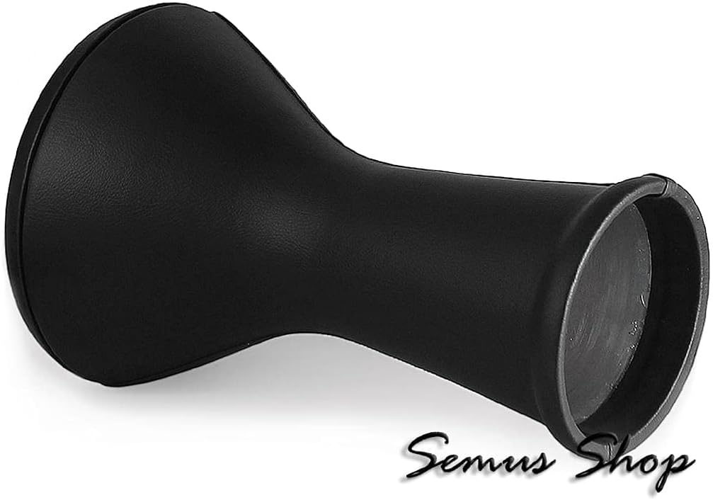 VD Vatan 3002 Ägyptische Darbuka, mit Beschichtung aus Kunstleder, gross, Durchmesser 22 cm, schwarz