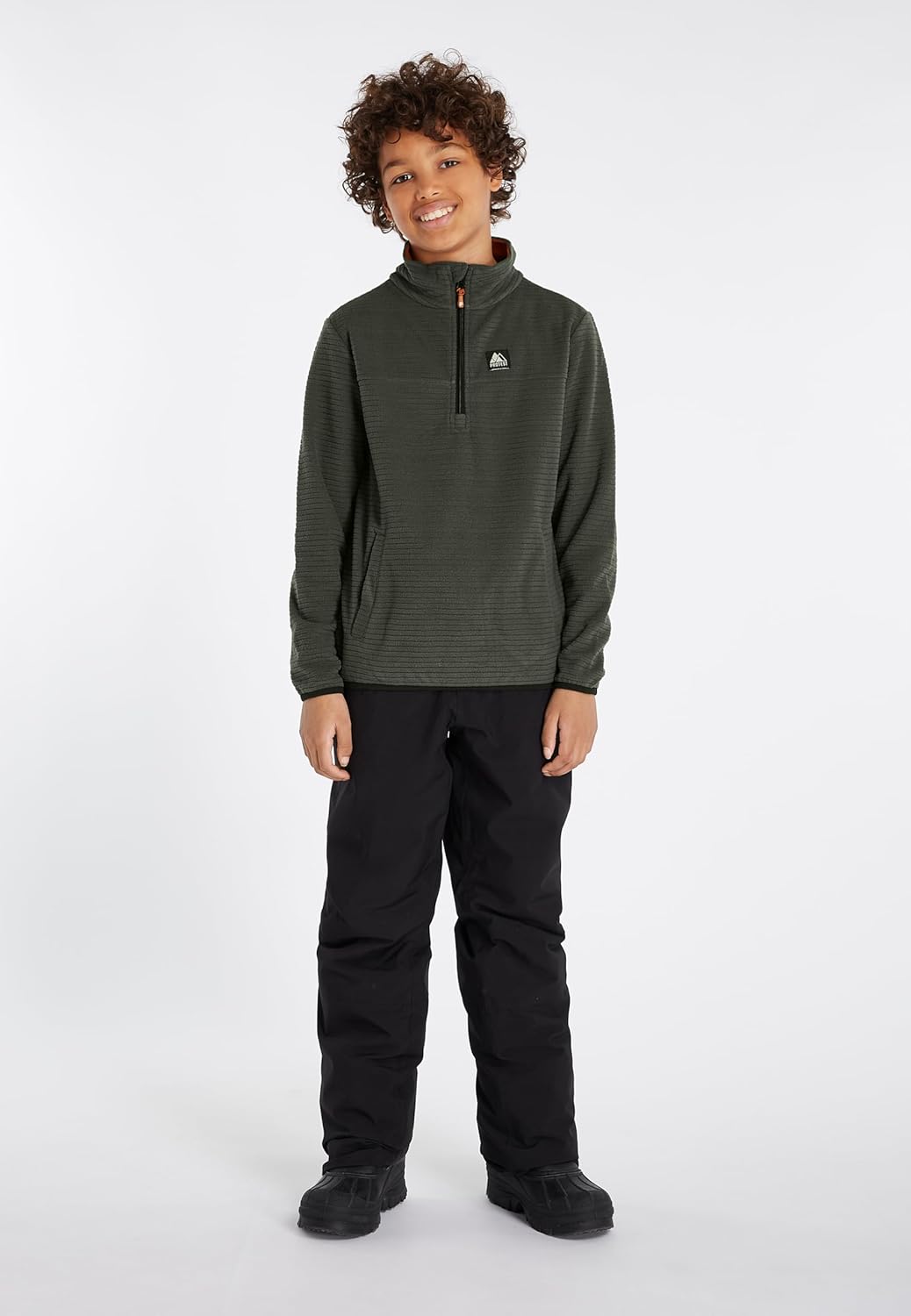 Protest Jungen 1/4-reissverschluss PRTSEB JR Huntergreen 116, Huntergreen 116