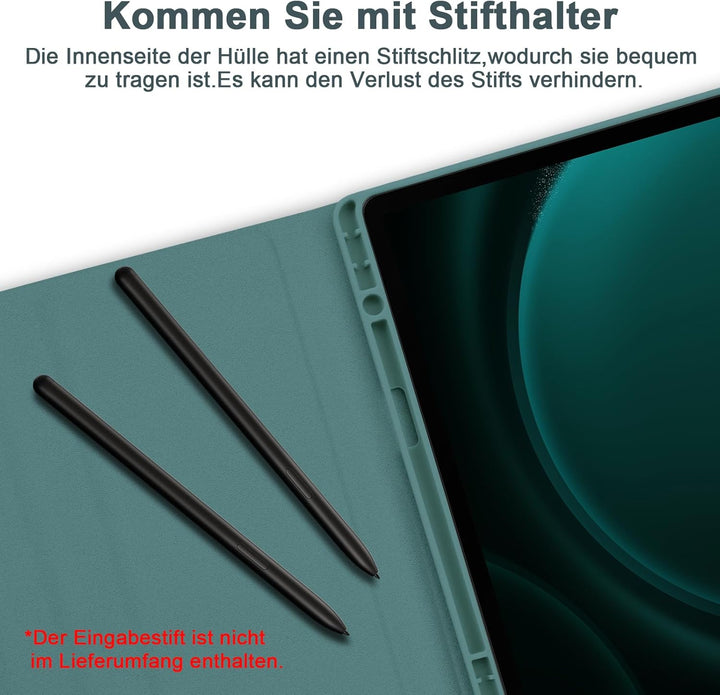 Bettdow für Samsung Galaxy Tab S10 Lite/S10 FE 10.9" 2025 Tastatur Hülle, Deutsch QWERTZ Layout Abne