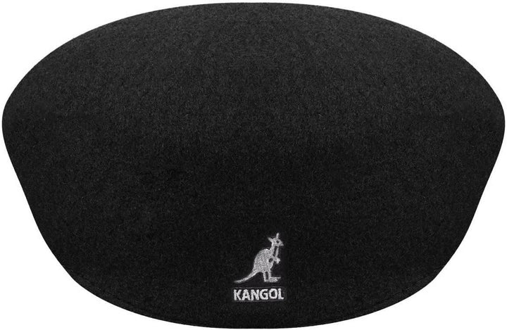 Kangol Herren Schirmmütze Wool 504 S Schwarz, S Schwarz