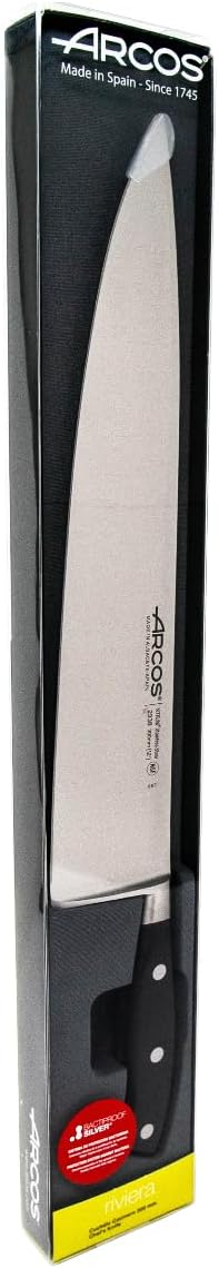 Arcos Serie Riviera - Kochmesser - Klinge aus Nitrum geschmiedetem Edelstahl 300 mm - HandGriff Poly