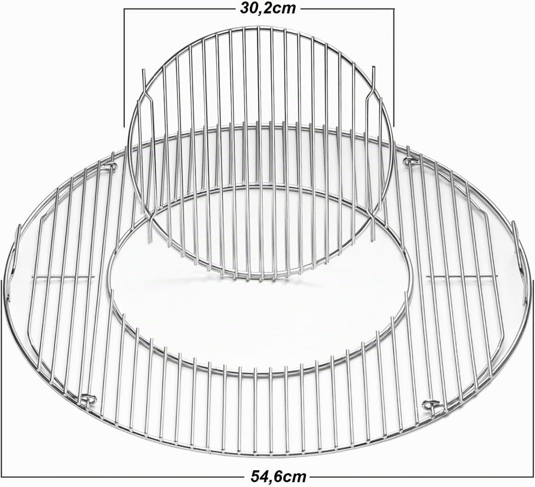 54,6cm Grillrost für Weber 57CM Holzkohlegrills, Weber Kohlegrills One-Touch, Performer, Bar-B-Kettl