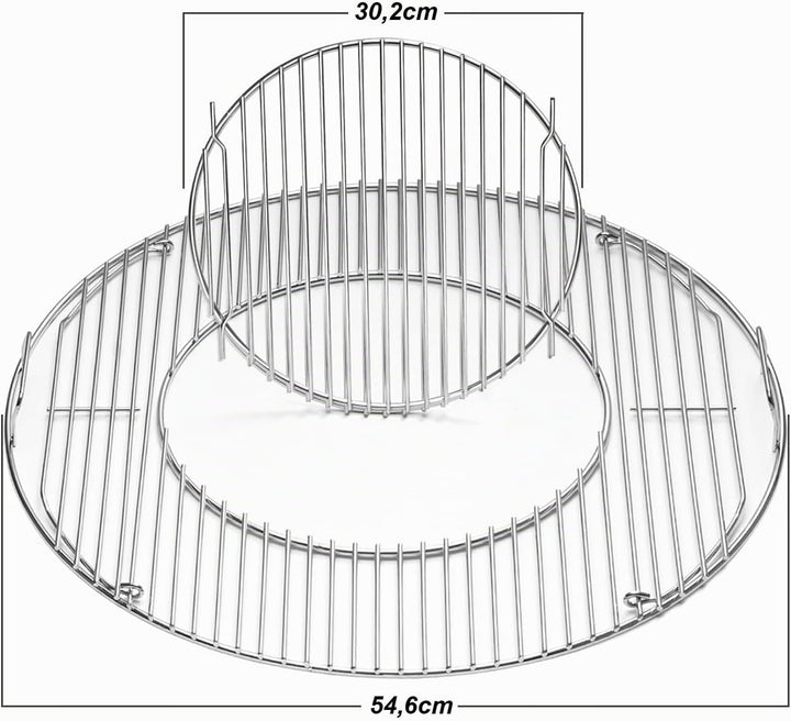 54,6cm Grillrost für Weber 57CM Holzkohlegrills, Weber Kohlegrills One-Touch, Performer, Bar-B-Kettl