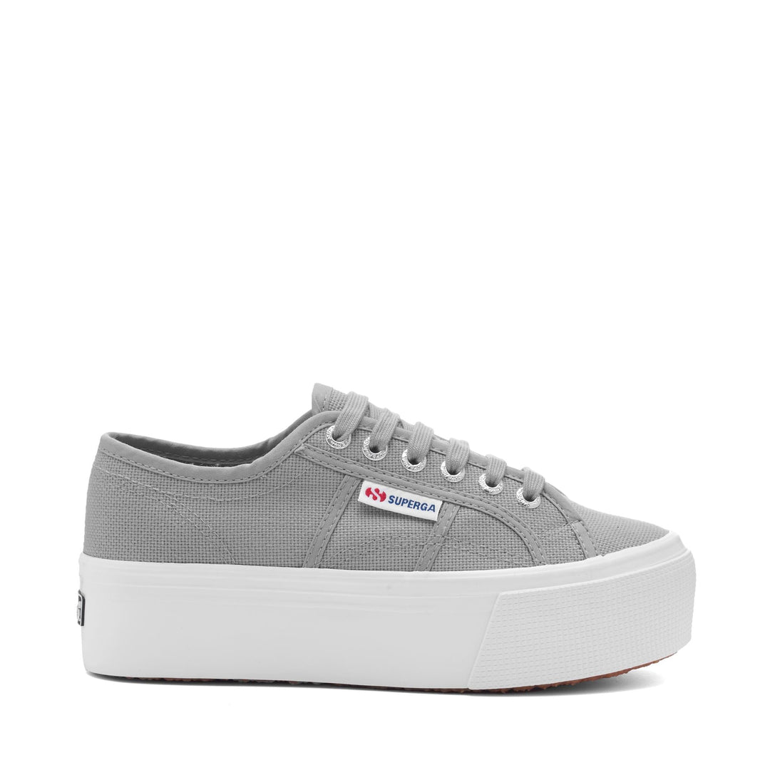 Superga Damen Acotw Linea Up and Down Sneaker 39 EU Grau, 39 EU Grau