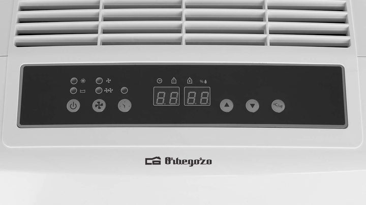 Orbegozo DH 3000 - Luftentfeuchter mit starker Leistung von 30 l pro Tag, Kühlmittel R290, Behälter