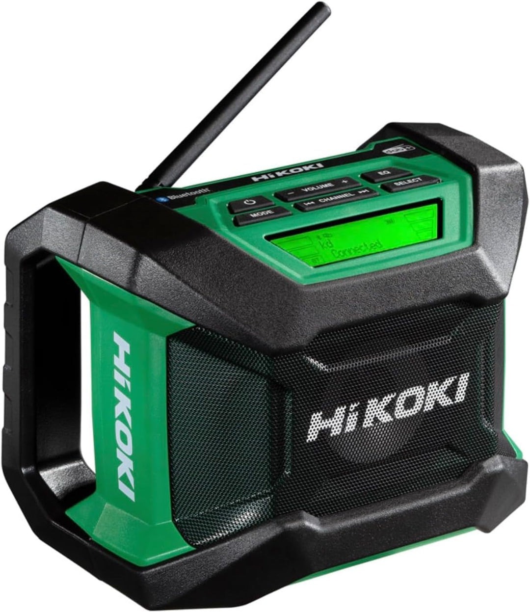 HiKOKI Akku-Baustellenradio UR18DA (Schnurloses Radio, Radiofrequenz: FM/DAB, kann mit Netzadapter o