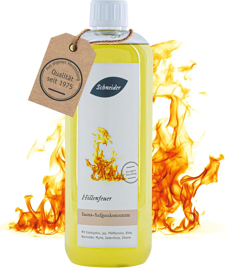 Saunabedarf Schneider - Aufgusskonzentrat, Saunaaufguss Höllenfeuer 250ml