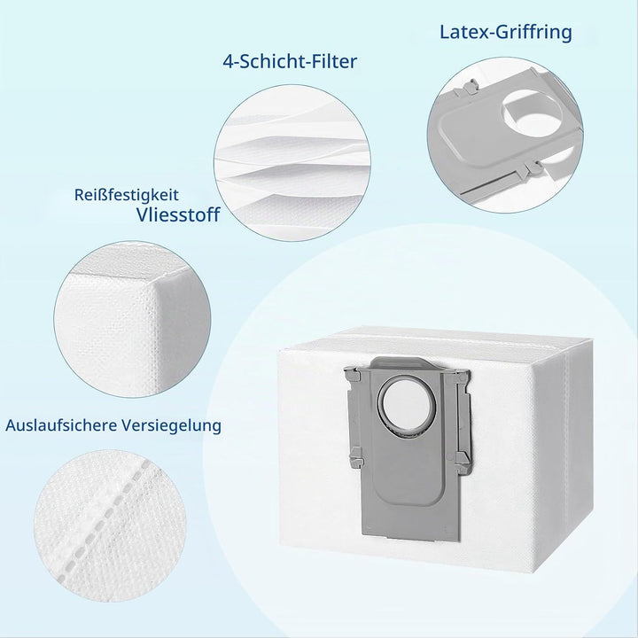 Zubehörset für Roborock Q8 Max+/Q8 Max/Q5 Pro+/Q5 Pro Saugroboter