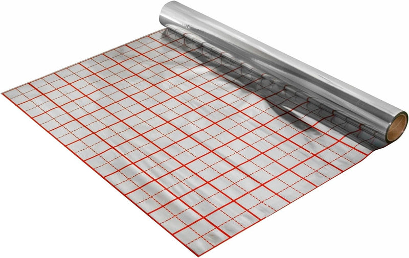 Rasterfolie Folie 50 m2 Iso Fussbodenheizung Fussbodenisolierung Isolierfolie