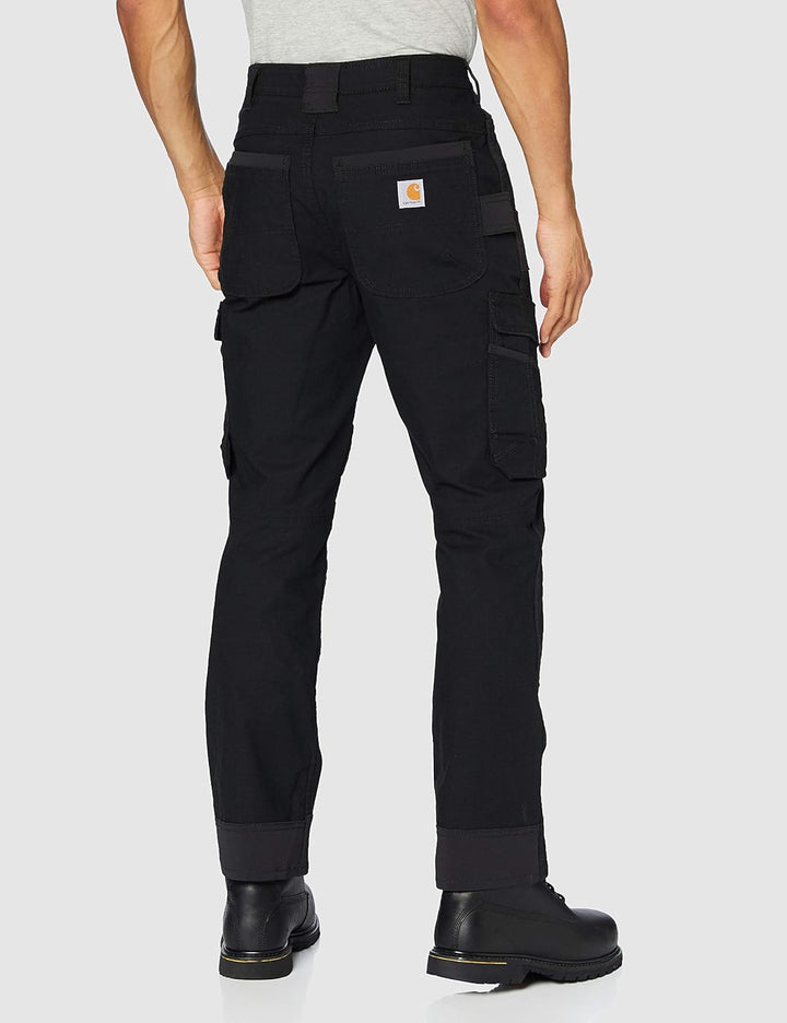 Carhartt Herren Work Utility Pants Steel Rugged Flex Relaxed Fit Ripstop Double-Front Cargo Work Pan