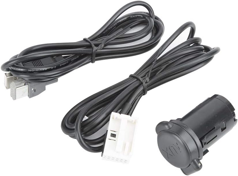 AUX USB o Adapterkabel Car o Stereo USB Aux-In Ladeadapterkabel Passend für 307 407 308 408 508 3008