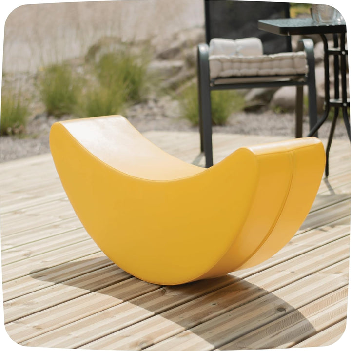 IGLU Soft Play Softbausteine Schaukelpferd Banane Forme Schaukeltier Schaukelspielzeug Kinder Baby S