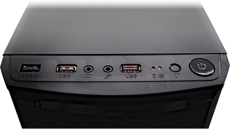 Inter-Tech GEH B-49 Black Midi-Tower ohne Netzteil