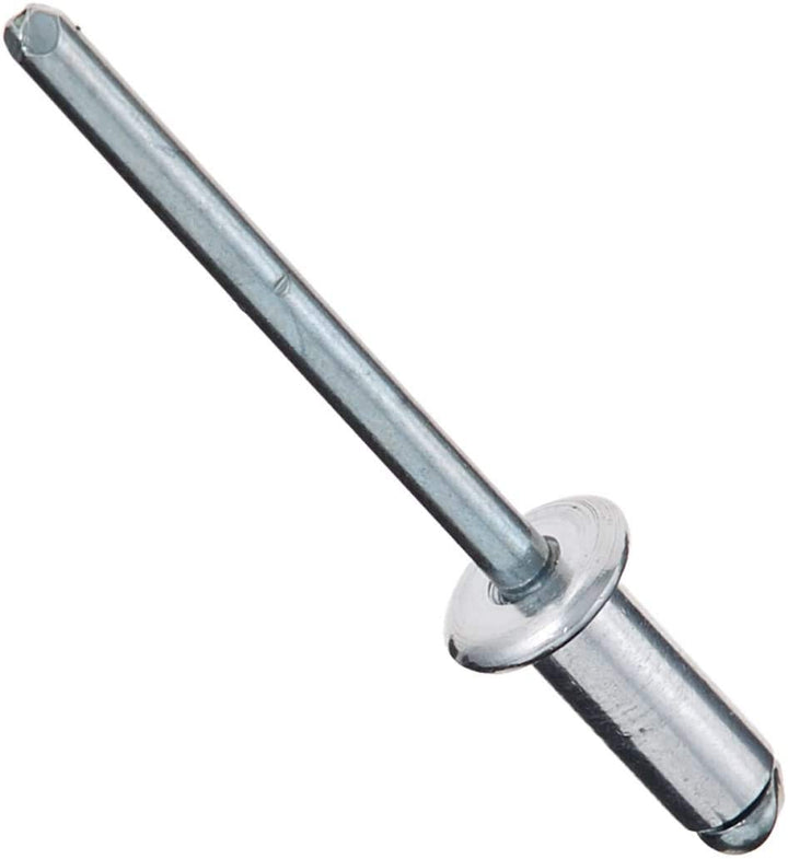 GESIPA | 500x Alu - Blindnieten Ø 4,0 x 10,0mm | Für Materialstärke: 5,0-6,5mm | Nieten in Industrie