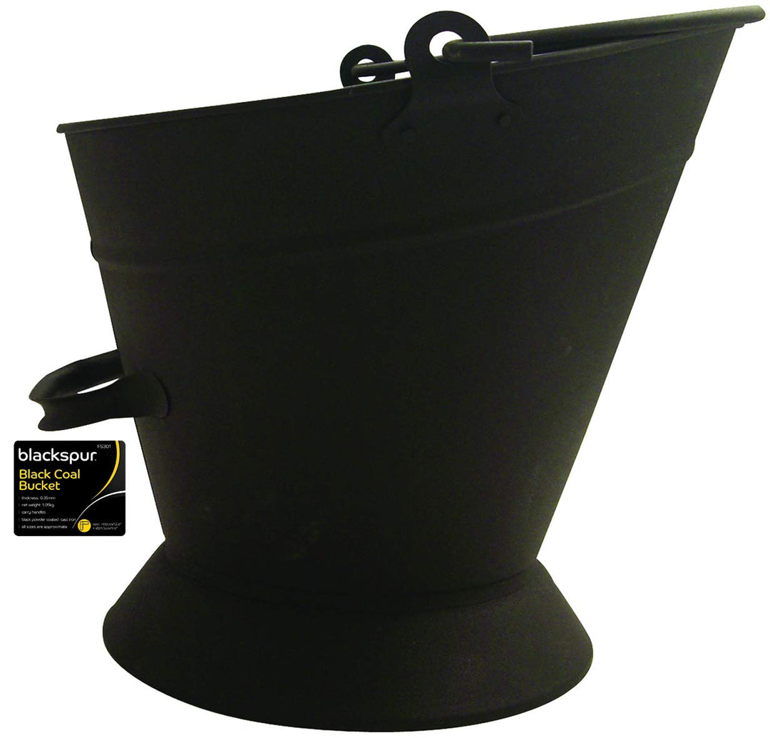 Blackspur BB-FS301 Kohleneimer, schwarz
