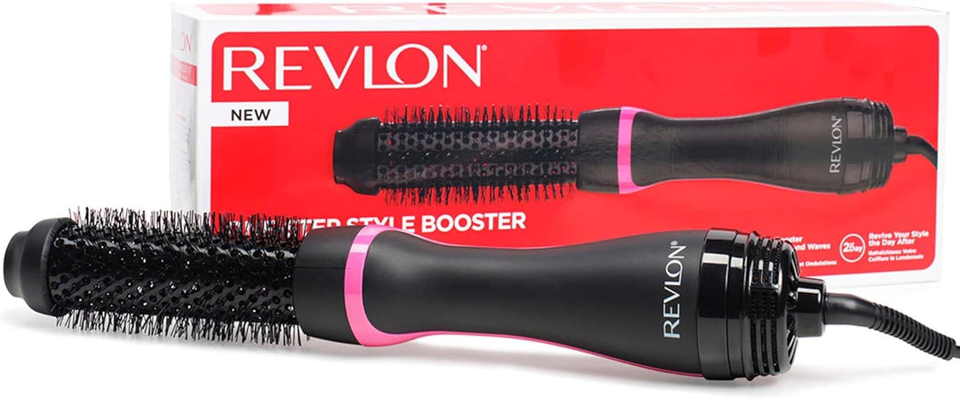 Revlon One-Step-Style-Booster – Rundbürstenföhn und Styler, 38-mm-Rundbürste (Thermoborsten, keramik