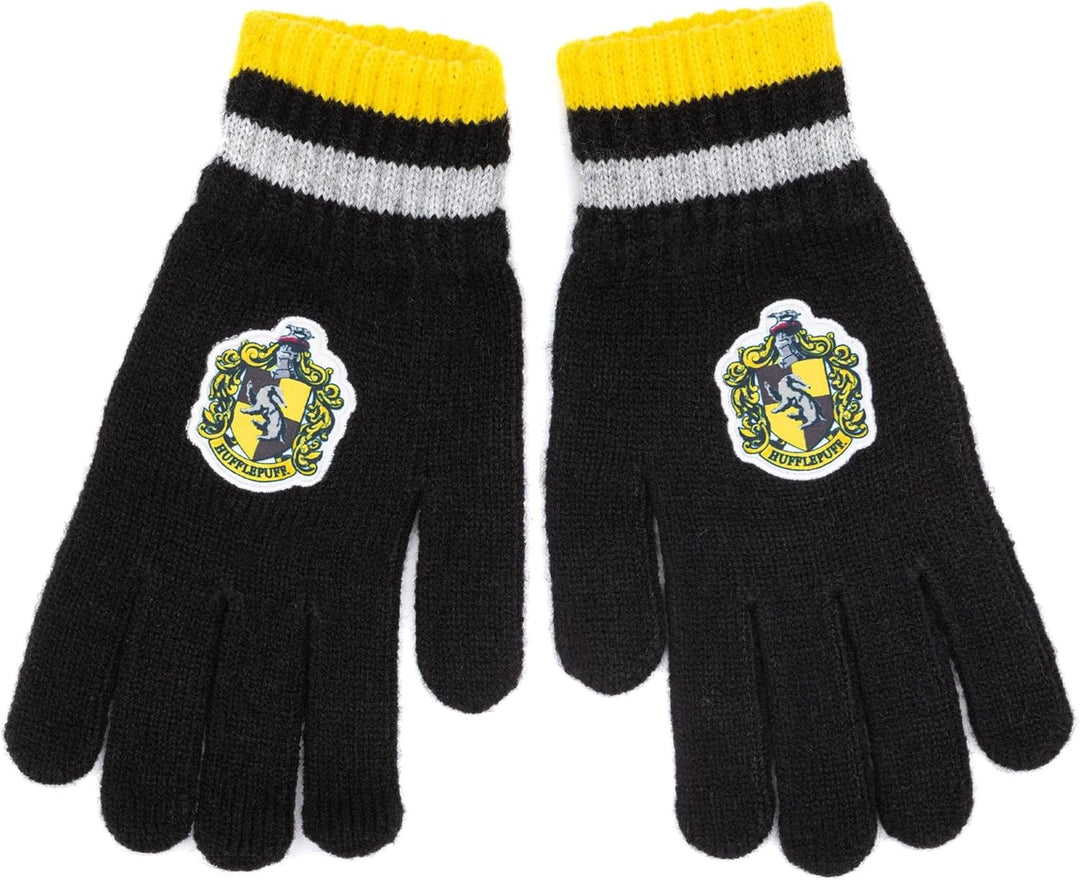 Harry Potter Hut und Handschuhe Set Erwachsene | Herren Damen Gryffindor Ravenclaw ODER Slytherin Hu