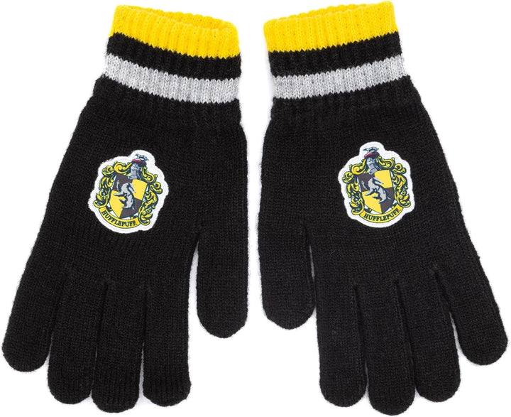 Harry Potter Hut und Handschuhe Set Erwachsene | Herren Damen Gryffindor Ravenclaw ODER Slytherin Hu
