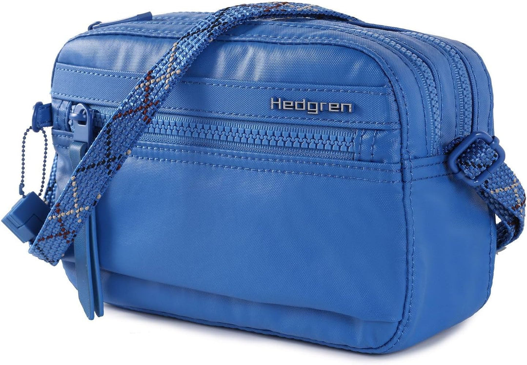 Hedgren Unisex Maia Umhängetasche S Blau (Creased Strong Blue), S Blau (Creased Strong Blue)