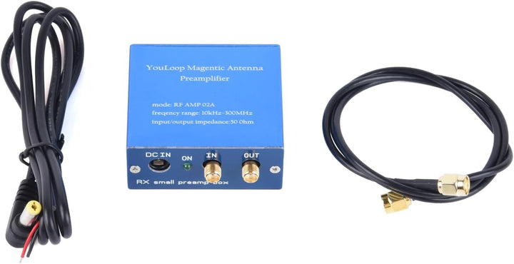 YouLoop 250 mW 10 kHz bis 30 MHz magnetische Antenne, Portable Passive Ringantenne, SMA/BNC/3.5MM Au