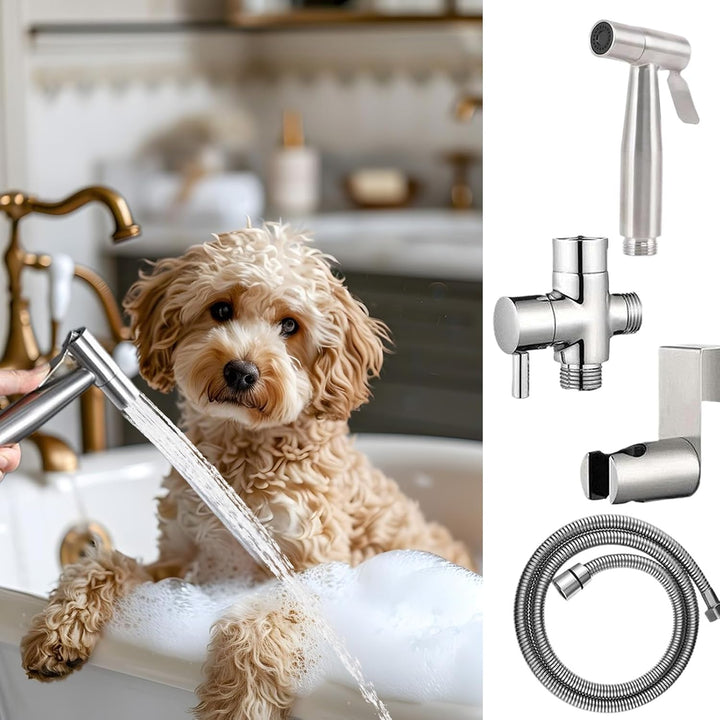Sprühen für Toilette, Bidet Sprayer - Handgehaltes Bidet Sprayer für Toilette - Edelstahl -Handheld